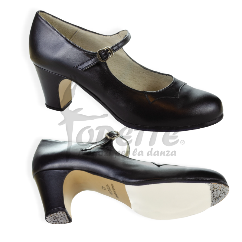Flamenco shoes Begoña Cervera leather